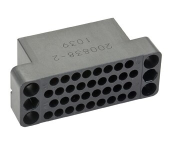 TE Connectivity 200838-2 34 Pin Receptacle - 100/Pack