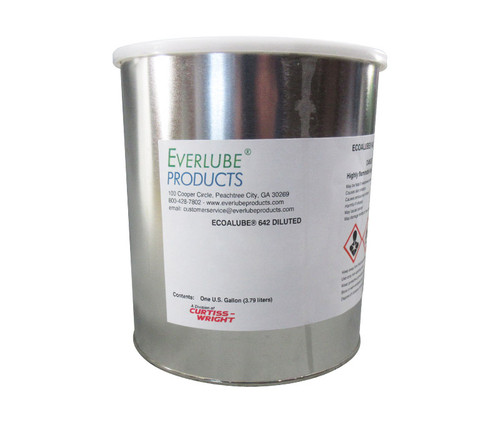 EVERLUBE® ECOALUBE® 642 Diluted MIL-L-46010E Type II Spec Solid Film Lubricant - Gallon Can
