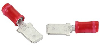 TE Connectivity 66023-2 Quick Disconnect Terminal 16-22AWG Tab 23.11mm 7.87mm Tin - 100/Pack