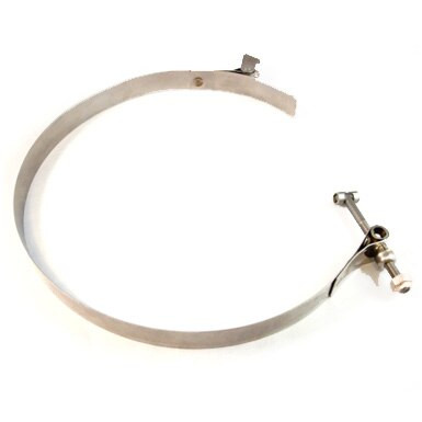 Military Standard MS21920-45 Crescent Steel Clamp, Hose