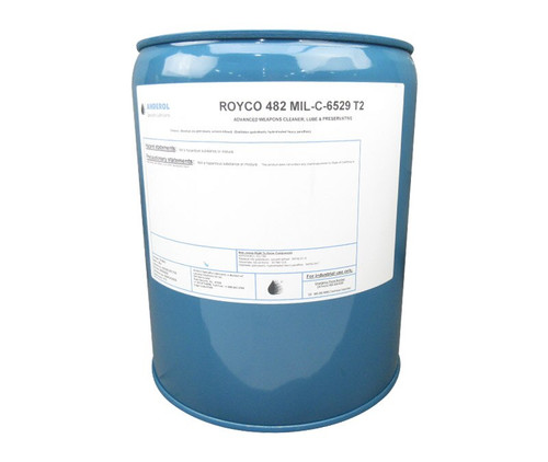 ROYCO® 482 Amber MIL-C-6529C2, Type II Spec Corrosion Preventative Oil - 5 Gallon Pail