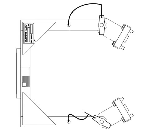 Tronair® K-3994 Pratt & Whitney PW615F-A Engine Stand Adaptor Kit