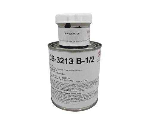Flamemaster CS 3213 B-1/2 MIL-PRF-81733D Type 2, Class 1, Grade A Spec Corrosion Inhibitive Fuel Resistant Sealant - Pint (12 fl oz) Can Kit