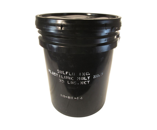 SULFO Plastilube Moly 3 High-Temperature Grease - 35 Lb Pail