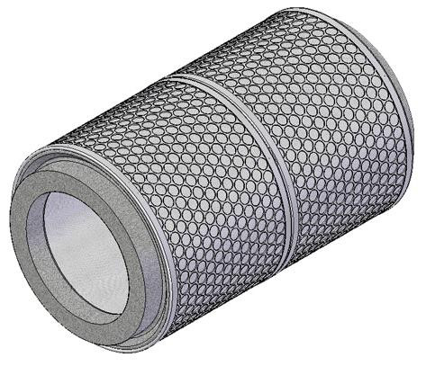 Brackett Aero Filters BA-108 FAA-STC'd Air Filter Assembly