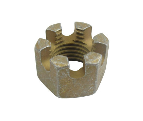 Boeing BACN10JD7 Steel Nut, Plain, Slotted, Hexagon - 10/Pack