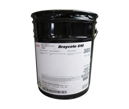 Castrol® Braycote™ 610 MIL-PRF-10924H Spec Lithium NLGI #2 Grease - 35 lb Pail