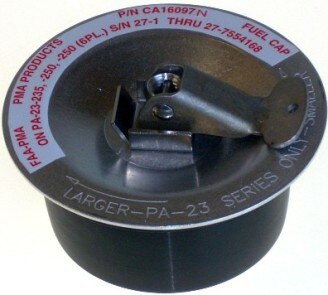 PMA Products CA16097N FAA-PMA Piper PA-23-235 & PA-23-250 Fuel Tank Cap Assembly