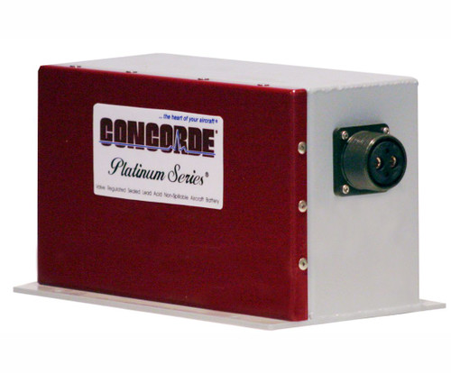 Concorde RG-125 24-Volt Emergency Aircraft Battery