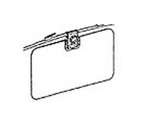 Rosen 601R42452-1 Bombardier RJ Series Gray Replacement Sunvisor System Lens Only