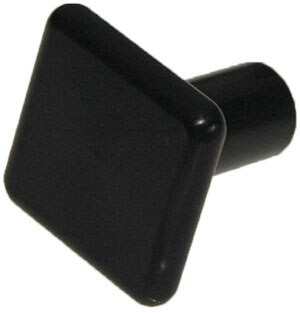 McFarlane Aviation 6489B Black Square Knob