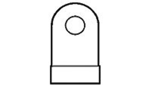 TE Connectivity 321059 Terminal - Solistrand - Flag - Ring - 100/Pack