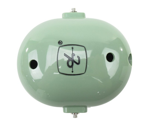 David Clark 11353P-23 Drilled Left Hand side Dome Moss Green