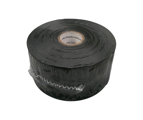 3M™ 054007-41754 Scotch® 130C Black 30 Mil Linerless Rubber Splicing Tape - 2" x 30' Roll