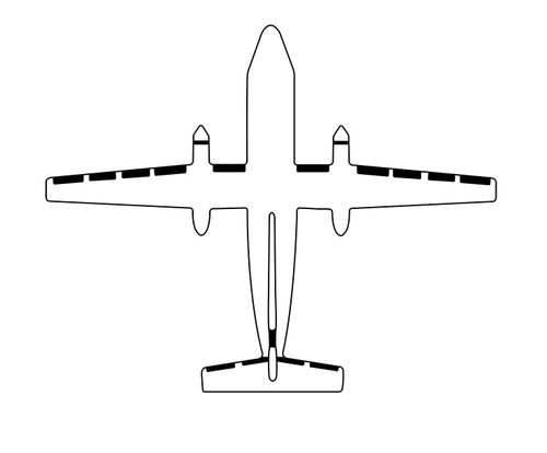 GOODRICH P29S7D5152-45 FASTboot® DeHavilland DHC-8 LH Wing Extension De-Ice Boot