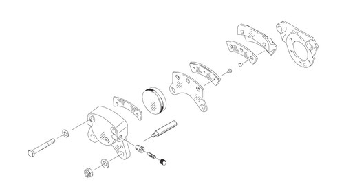 Cleveland 30-9D Brake Assembly