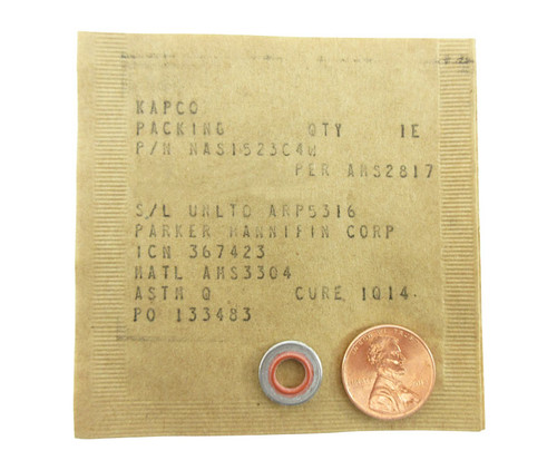 National Aerospace Standard NAS1523C4W Packing with Retainer