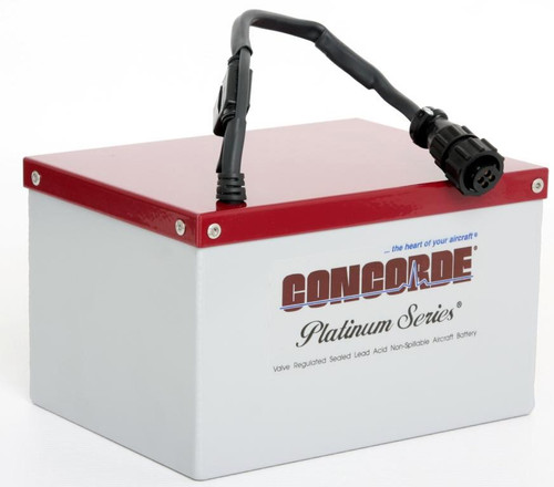 Concorde RG-132 24-Volt Emergency Aircraft Battery