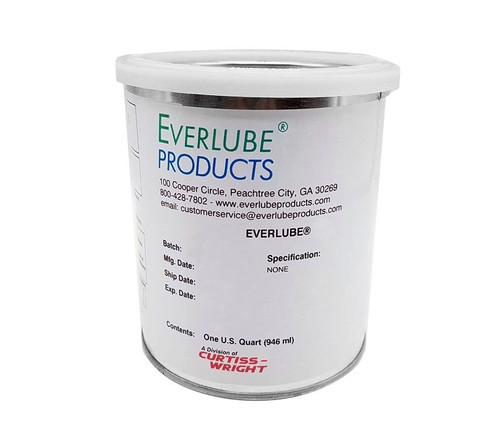 EVERLUBE® ECOALUBE® 642 40% Concentrate MIL-L-46010E Type II Spec Solid Film Lubricant - Quart Can
