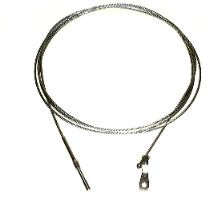 McFarlane Aviation MC0510105-365 FAA-PMA Right Hand Aileron Carry Thru Control Cable