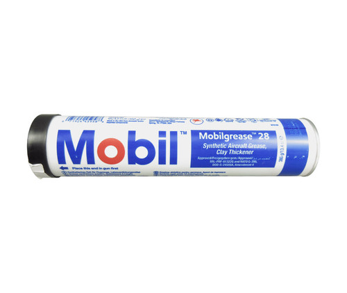 Mobilgrease™ 28 MIL-PRF-81322G Spec Synthetic Aircraft Grease - 13.4 oz (380 g) Cartridge