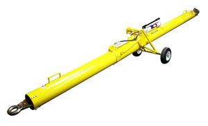 Tronair® A003686D Yellow Custom Boeing 727 Towbar with (3.25 in/8.3 cm) Eye Bolt