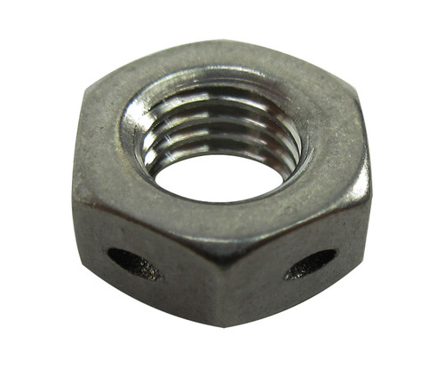 National Aerospace Standard NAS509-5C Crescent Steel Nut, Self-Locking, Hexagon