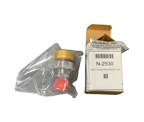 Tronair® N-2530 Half Coupling w/Dust Cap