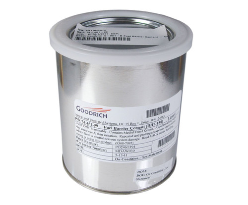 GOODRICH 74-451-99 Fuel Barrier Cement A-851-B - Quart