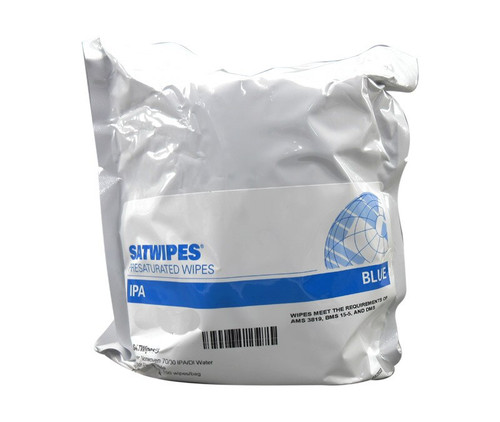 SATWIPES® SW420250 70% 800 mL Isopropyl Alcohol - 100 Saturated 6" x 9" Wipe/Roll