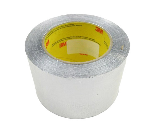 3M™ 051125-85312 Silver 425 Aluminum 4.6 Mil Foil Tape - 3" x 60 Yard Roll
