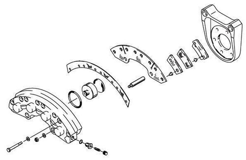 Cleveland Wheel & Brake 30-100 Brake Assembly