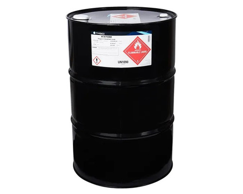 ASTM International ASTM D-329 Clear Acetone Intermediate Solvent - 55 Gallon Drum