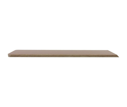 BCW Engineering 41005-01 Brown Phenolic 3/16" x 1-1/2" x 8" Hand Held Sealant Scraper
