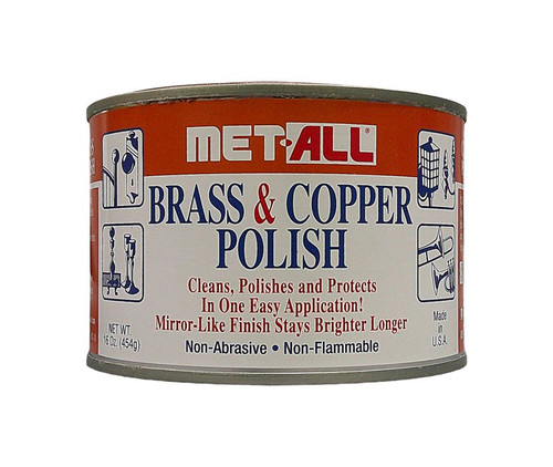 MET-ALL® BC-10 Brass & Copper Polish - 16 oz Can