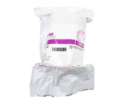 SATWIPES® SW420058 100% 800 mL Methyl Normal Propyl Ketone - 100 Saturated 6" x 9" Wipe/Roll