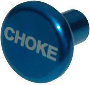 McFarlane Aviation 6277LC Blue Round Choke Knob