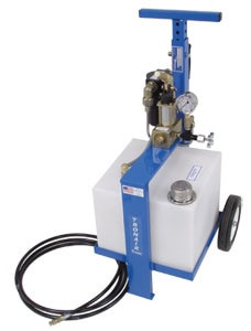 Tronair® 06-5040-0510 Blue 5000 PSI MIL-PRF-5606/MIL-PRF-83282 Fluid Type 8-Gallon Hydraulic Component Test Cart