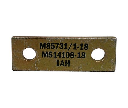 Military Standard MS14108-18 Steel Leaf, Butt Hinge