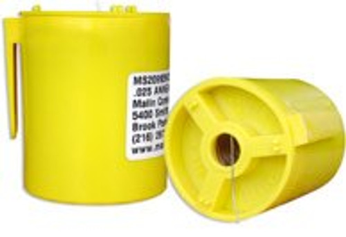 Military Standard MS20995N51 Inconel 0.051" Diameter Safety Wire - 1 lb Roll