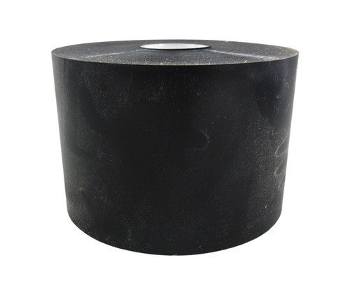 3M™ 054007-42808 Scotchrap™ 51 Black 20 Mil Unprinted Vinyl All-Weather Corrosion Protection Tape - 4" x 100' Roll