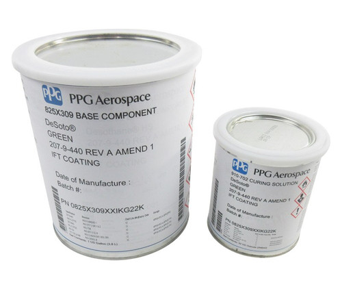 PPG® DeSoto® 825X309 Green AMS-C-27725 Type II Spec Integral Fuel Tank Coating - Gallon Kit