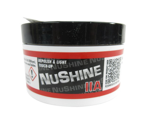 Nuvite® Nushine II® Grade A Re-Polishing & Light Touch-Up Metal Polishing Compound - 1/4 lb Jar