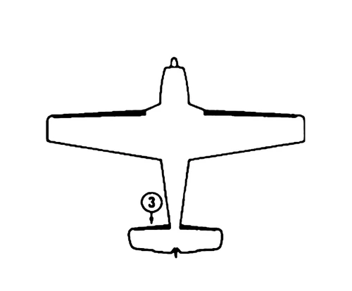 GOODRICH 25S5D5129-03 Raytheon Beechcraft A36 & A36TC LH Horizontal Stablilizer De-Ice Boot