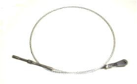 McFarlane Aviation MC1660300-1 FAA-PMA Forward Rudder Control Cable
