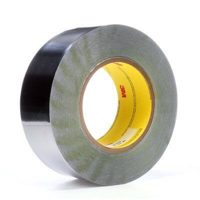 3M™ 051138-95414 Dark Silver 420 Lead Foil 6.8 Mil Tape - 2" x 36 Yard Roll