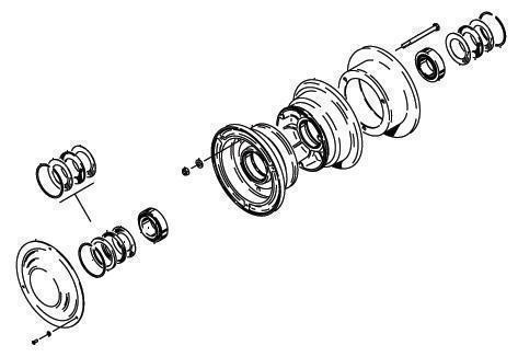 Cleveland Wheel & Brake 40-75Z Wheel Assembly