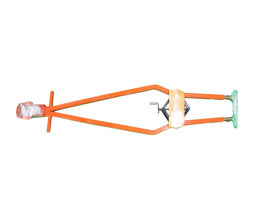 Brackett TH-6B Orange 74" Long 4000 lb Capacity Towbar with 2" Ball Hitch