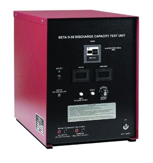 Power Products 4126 Model D-50 Aircraft Lead Acid & Ni-Cad Battery Analyzer