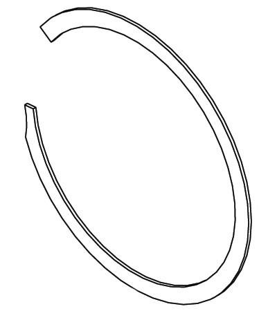 Cleveland Wheel & Brake 155-14100 Snap Ring